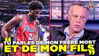 Joel EMBIID SE BAT avec un journaliste irrespectueux  La NBA enquête [upl. by Resor]