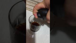 How To Pour Sheridan’s Coffee Layered Liquer shot 21 merrychristmas merrychristmas2022 [upl. by Eetnahc]