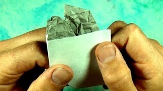 Origami Rocks Pop Up Card [upl. by Rekcut]