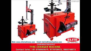 Tyre changer Automatic Car Tyre Changer Machine manufacturers India wwweliteludhianacom [upl. by Tiras811]