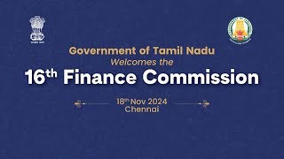 🔴 LIVE  TN Govt Welcomes  16th Finance Commission [upl. by Josi903]