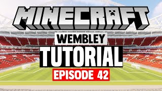 Minecraft Stadium Builds Wembley Stadium 42 Stands [upl. by Enaek502]