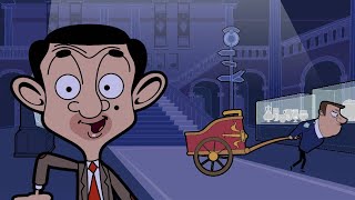 A Night Inside A Museum  Mr Bean Animated Season 3  Funny Clips  Mr Bean [upl. by Sobel]