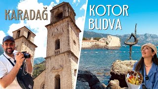 KARADAĞ’DA BİR GÜN  kotor budvamontenegro vlog [upl. by Winnie]