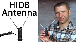 HiDB 50 Mile Portable TV Antenna Review [upl. by Ayekram]