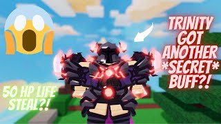 TRINITY Just Got A SECRET BUFF  😱 Roblox Bedwars [upl. by Threlkeld]