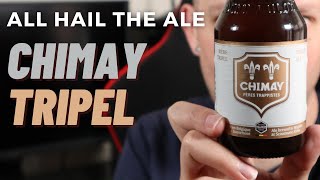 CHIMAY  Tripel Belgian Ale Review [upl. by Publea]