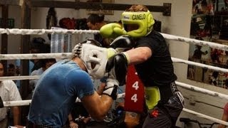 Saul Canelo Alvarez Sparring  Complete amp Unedited [upl. by Nauqas]