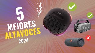 Los 5 MEJORES ALTAVOCES BLUETOOTH CALIDADPRECIO 2024 en Amazon🔴  Altavoces Potentes y Baratos [upl. by Larianna]