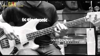 Fender  Pawn Shop Mustang Bass Demo at GAK [upl. by Astrea]