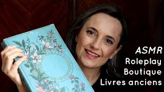 ASMR ROLEPLAY  Boutique de Livres Anciens [upl. by Adnolaj]