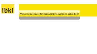 03 Welke instructievorderingenkaart moetmag ik gebruiken [upl. by Iror]
