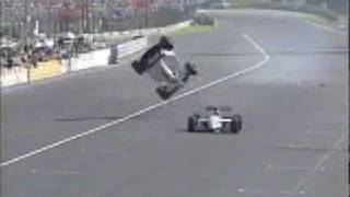 formula 1  horrible crash at monza in 93 [upl. by Godfry]