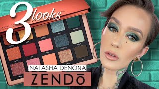 NEW NATASHA DENONA ZENDO  3 LOOKS  COMPARISONS [upl. by Ysied]