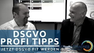 DSGVO – einfach und ordnungsgemäß umsetzen  BUSINESSTIPP [upl. by Krebs]