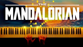 The Mandalorian  Main Theme Piano Version [upl. by Ianej]