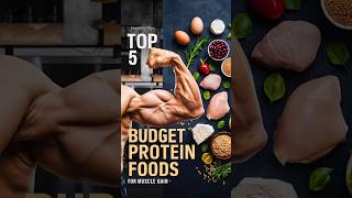 5 Highest Protein budget foods to gain muscle healthtips proteinfacts proteindiet [upl. by Noda630]