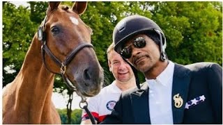 Snoop Doggs Hilarious Horse Adventures at the Paris Olympics [upl. by Kobe]