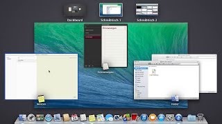 Mission Control Bildschirme und Fenster anordnen  Das große MacTraining [upl. by Penelope]