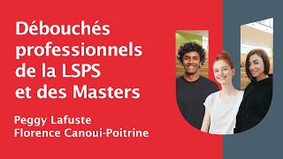 Les débouchés professionnels après la Licence Sciences Pour la Santé LSPS et les Masters [upl. by Athal56]