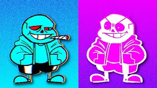 Cyan Vs Pink Sans [upl. by Tullius]