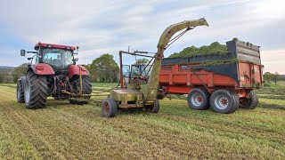 Ensilage dherbe  2022  CLAAS Jaguar 60  Sound Only [upl. by Ahsar]