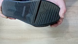 Repairing a cracked sole  Shoe restoration DIY [upl. by Enilarak52]