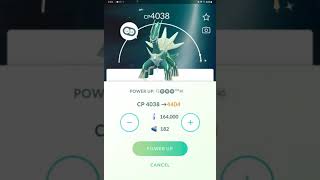 SHUNDO  Dialga reaching Level 50 😲  Pokémon GO [upl. by Akitan544]