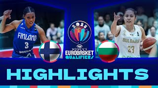 Finland v Bulgaria  Full Game Highlights  FIBA EuroBasketWomen 2025 Qualifiers [upl. by Constantino]