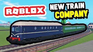 Buying a NEW TRAIN for My COMPANY in Roblox Streamlined [upl. by Deb772]