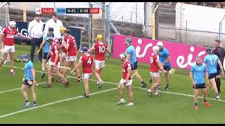 SOFTIES MARTY  MICHAEL DUIGNAN CALL FOR RED CARD BUT THE REF IS HAVING NONE OF IT  CORK V DUBLIN [upl. by Acinomad133]