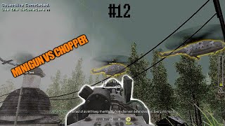 MINIGUN VS HELICOPTERS 😎  Destroyed TANKS With ROCKET LAUNCHER COD 4 MW PART 12 [upl. by Alecram69]