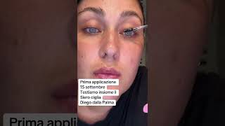 Siero ciglia diegodallapalma new makeup cosmetica seguimi makeuptutorial perte [upl. by Carolus678]