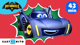 Batwheels  BAM Mega Compilation  Cartoonito  Cartoons for Kids [upl. by Reichel]