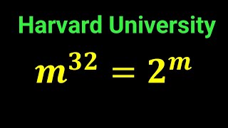 Can you Simplify Pure Mathematics Entrance Exam from Harvard University Find m [upl. by Jonina719]