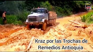 KRAZ por las Trochas de Remedios ANTIOQUIA [upl. by Alegre]