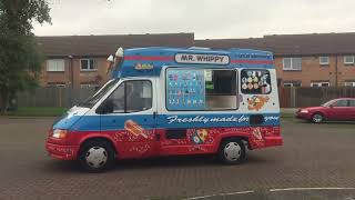 Local Mr Whippy ice cream van playing greensleeves [upl. by Arreis51]