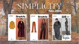 Simplicity Fall 2024 Pattern Release [upl. by Jerrine]