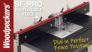 SFPRO Router Table Fence [upl. by Enaasiali]