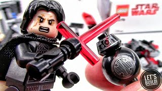 LEGO Star Wars Kylo Rens TIE Fighter 75179  Lets Build Part 1 [upl. by Scarlet]