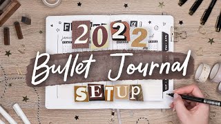 My 2022 Bullet Journal Setup [upl. by Riordan]