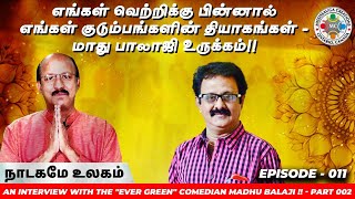 Episode 011 Madhu Balaji Interview Part 002 [upl. by Thorstein10]