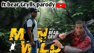 ftMANvsWILD parody 😝😝   part 1  l KASHIMPURCOMEDIANBOYS [upl. by Etnaled]