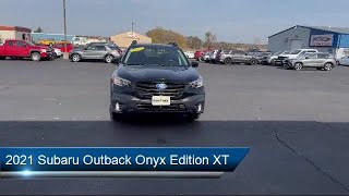 2021 Subaru Outback Onyx Edition XT Sport Utility Portage Baraboo Pardeeville Endeavor Madison [upl. by Sitoeht200]