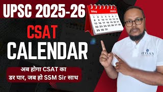 🔥PYQ CALENDAR  CALENDAR Tricks  DEMO CLASS 05  UPSC CSAT Calendar 📅 [upl. by Aineg]