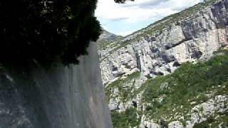 Climbing LEpéron Sublime Verdon Gorge France 3 [upl. by Ylreveb]