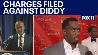 DA discusses indictment against Sean Diddy Combs [upl. by Rube]