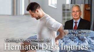 Top Herniated Disk Injury Lawyer  818 2844779  Best Los Angeles personal injury attorney [upl. by Delphina922]