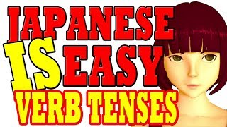 Lesson 4 Japanese past present and future tense How Japanese verb tenses really work [upl. by Anilatak]