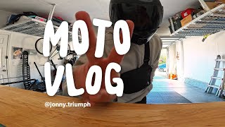 Insta360 ACE PRO Test on my Triumph Scrambler 900 [upl. by Nim]